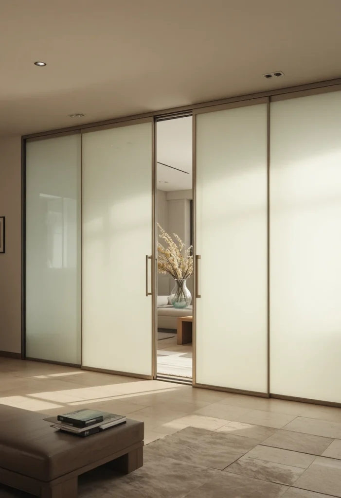 Smart Glass Doors