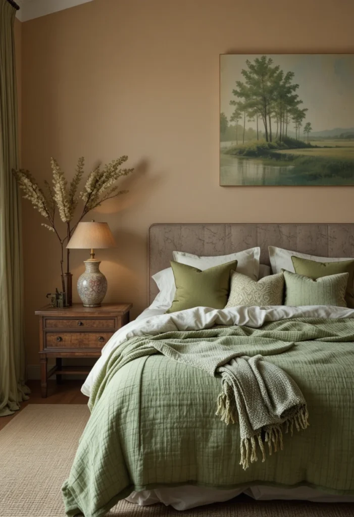 Soft Sage and Olive Greens