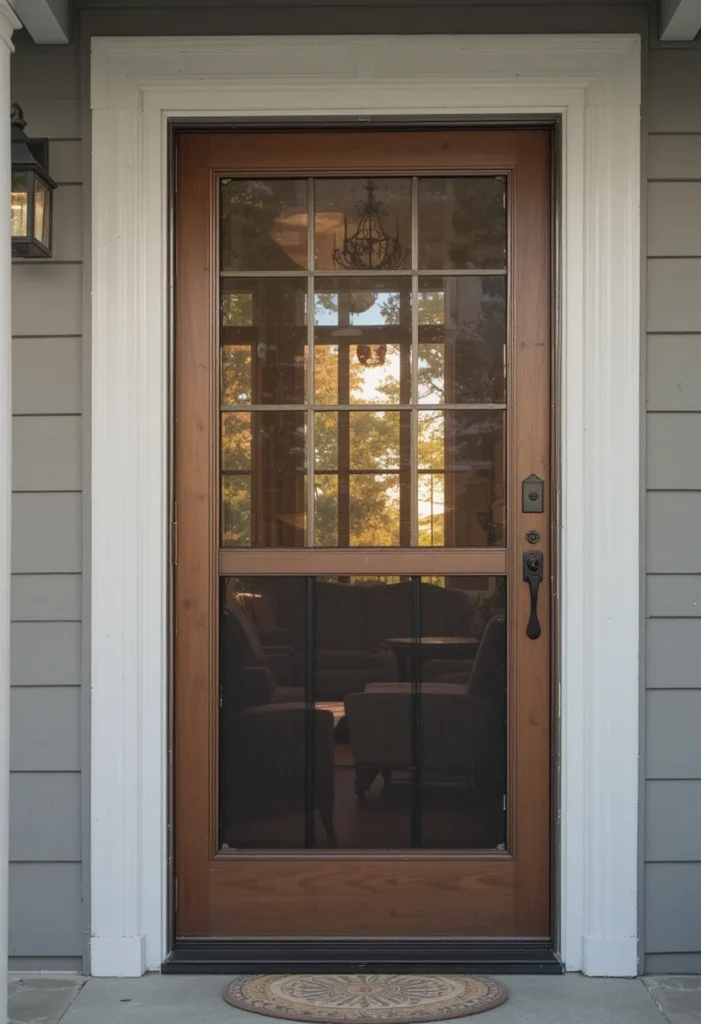 Storm Doors with Screens