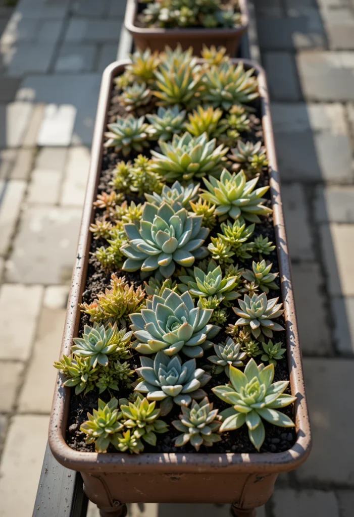 Succulent Rail Gardens