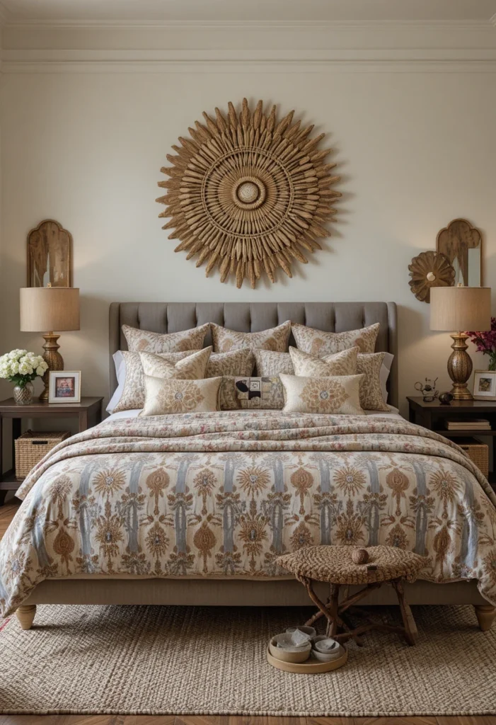 The Maximalist Earth Bedroom