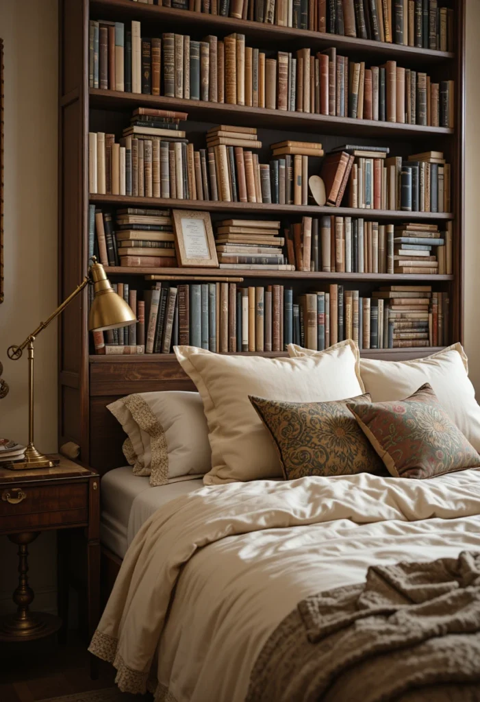  The Vintage Bookshelf Headboard