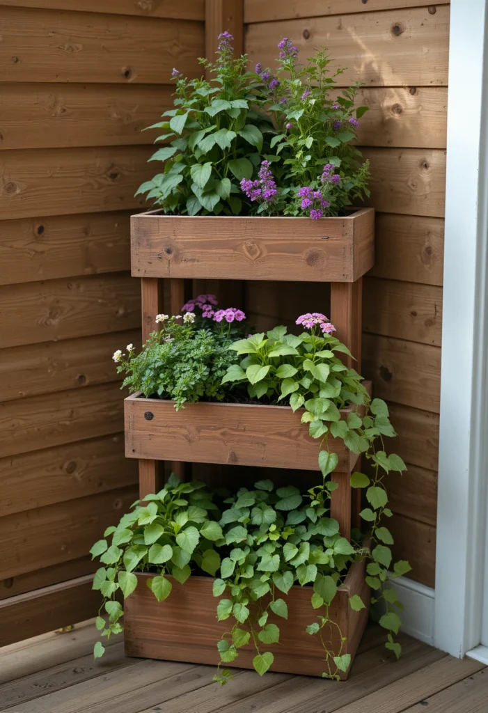 Tiered Planter Box Displays
