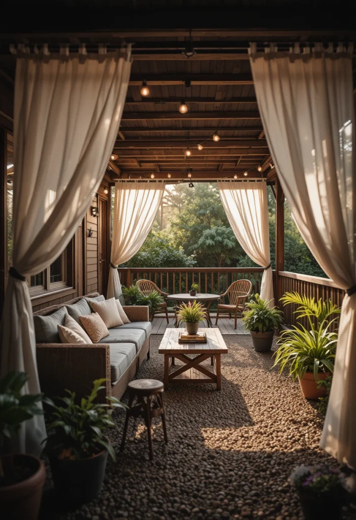 Under-Deck Patio Space