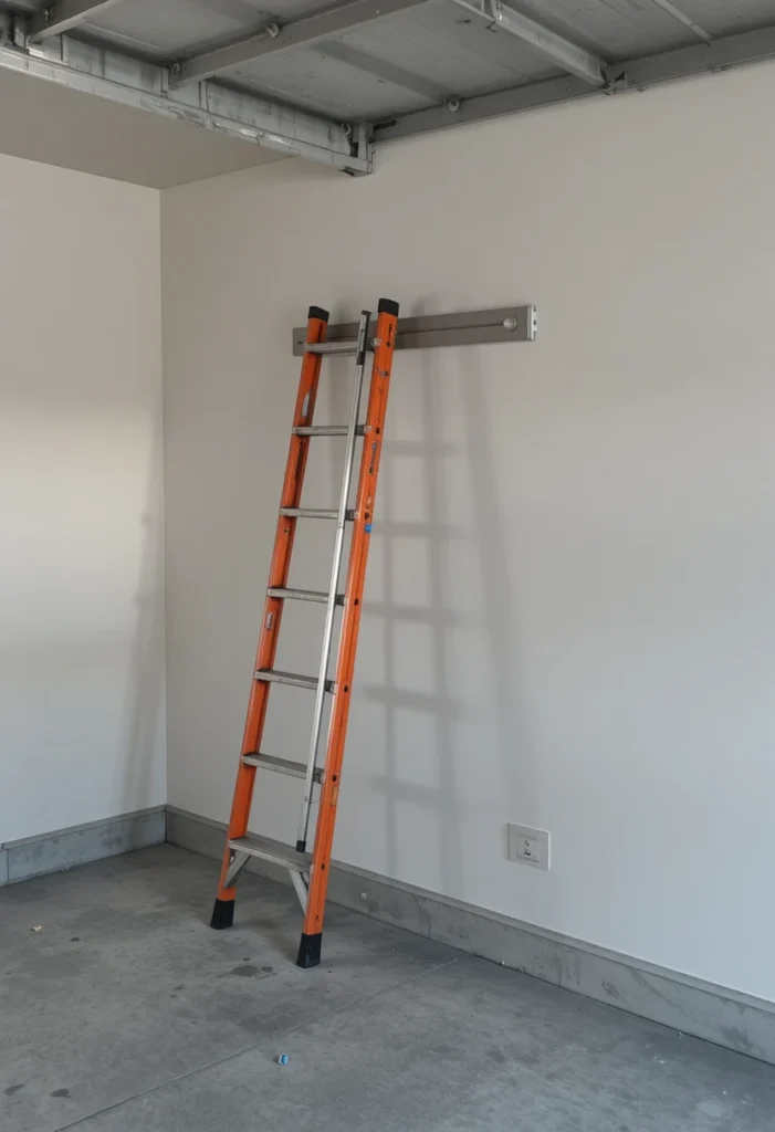 Vertical Ladder Storage