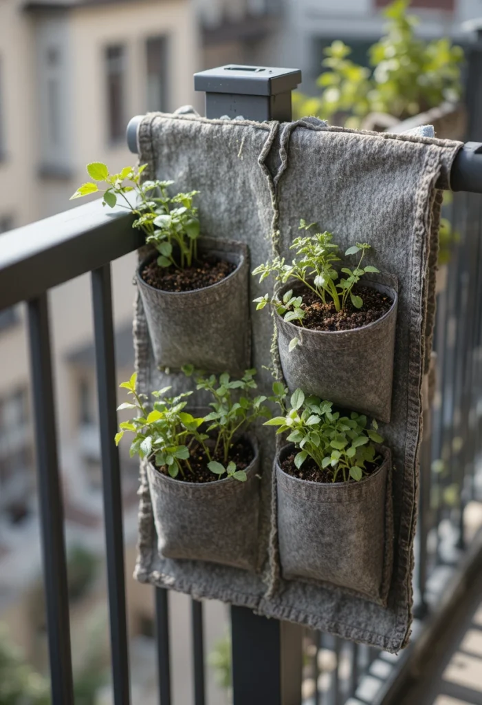 Vertical Pocket Planters