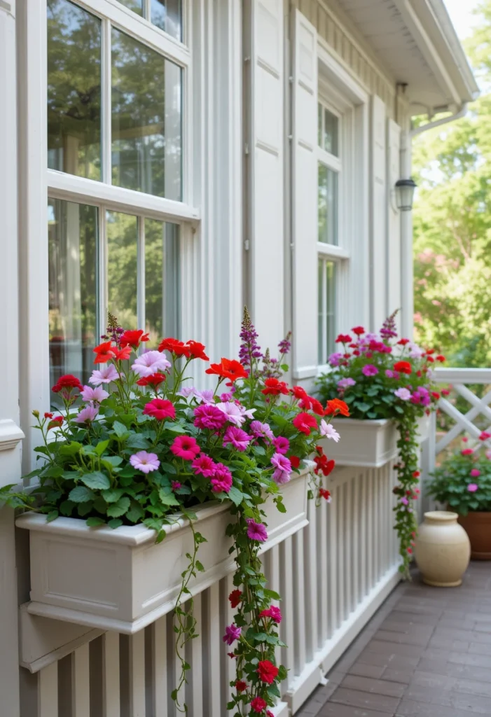Window Box Style Planters