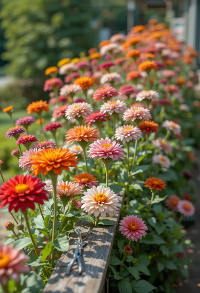 Zinnias