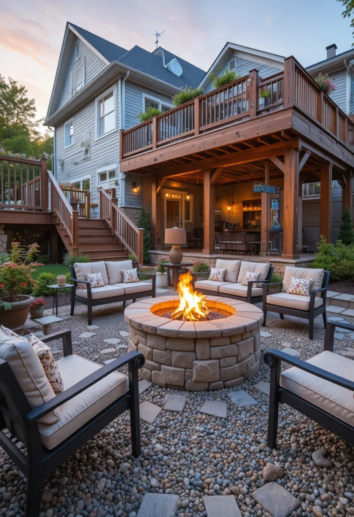reate a Fire Pit Destination