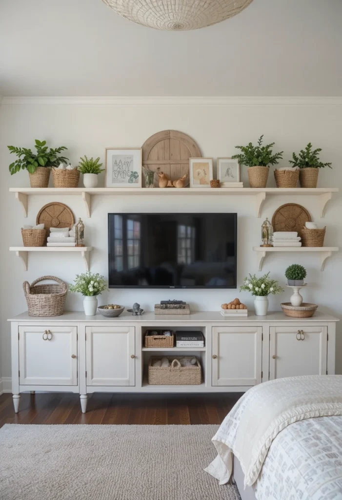 15. Mix of Open and Closed Storage