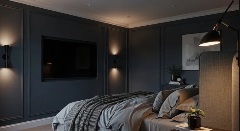16 Accent Wall Painting Ideas to Highlight Your Bedroom TV