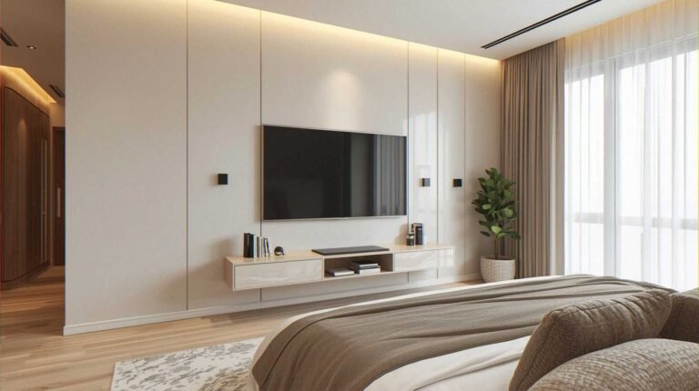 Minimal TV Hanging Ideas