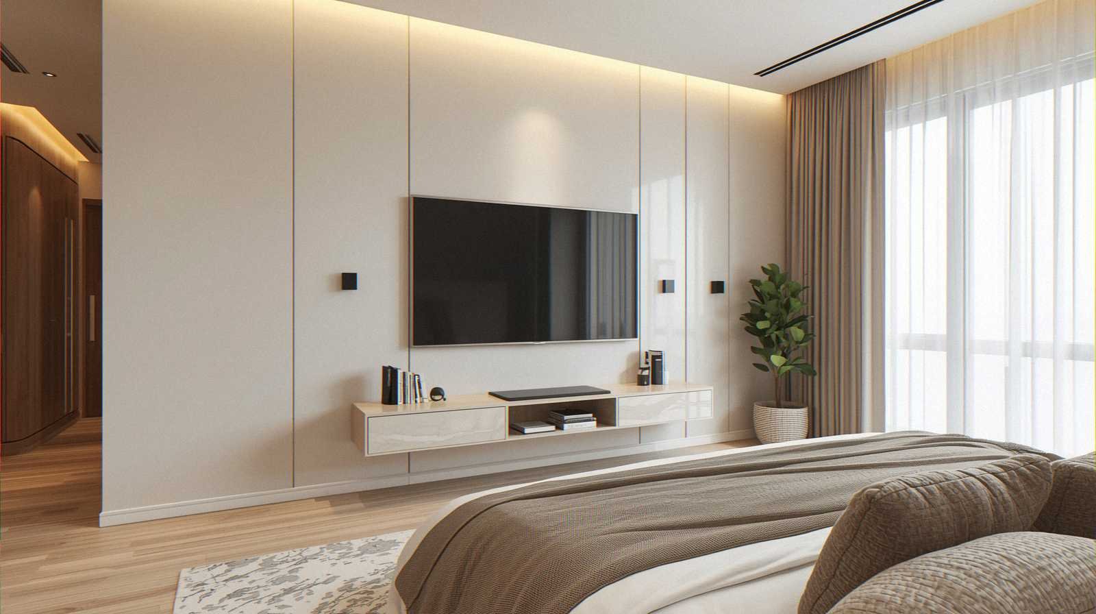 Minimal TV Hanging Ideas