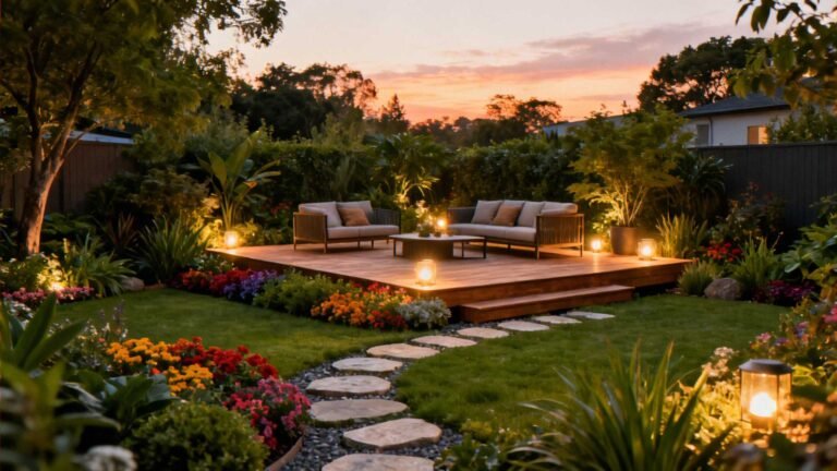 Landscaping Around Raised Deck Backyard Ideas