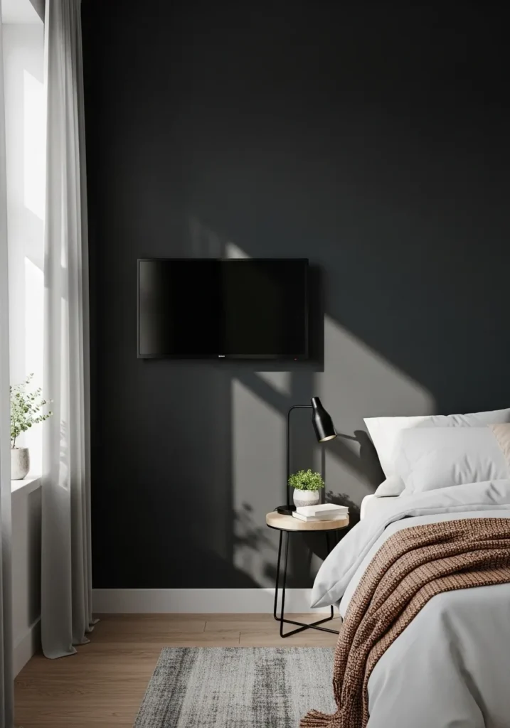 Accent Wall Behind the TV