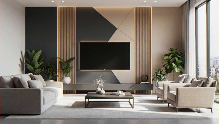 Best Color Combinations for TV Wall Decoration