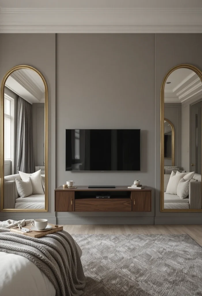 Brass or Gold Accent Details