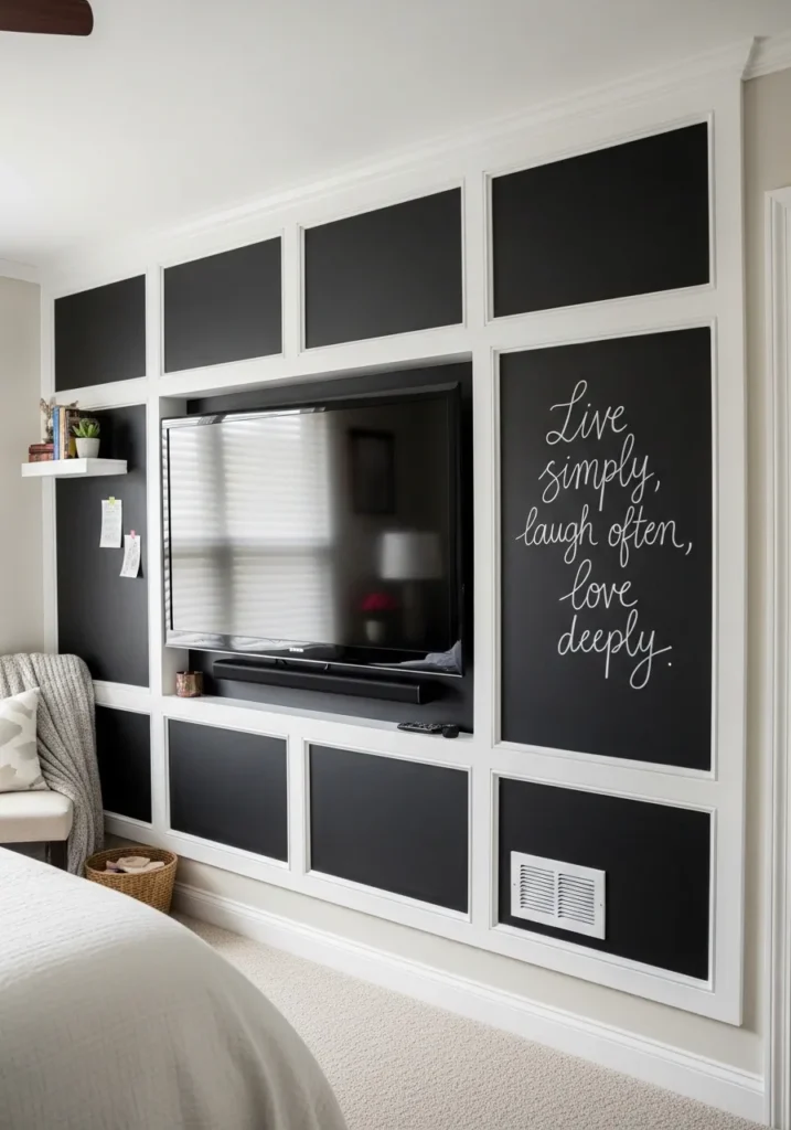 Chalkboard Paint Panel