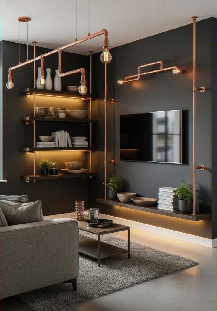 Charcoal and Copper