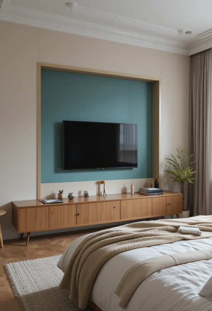 Color-Blocked Painted Design