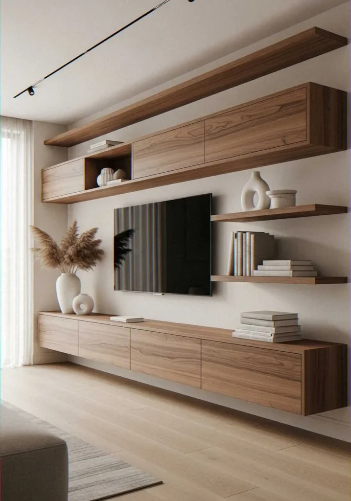 Floating Media Walls:
