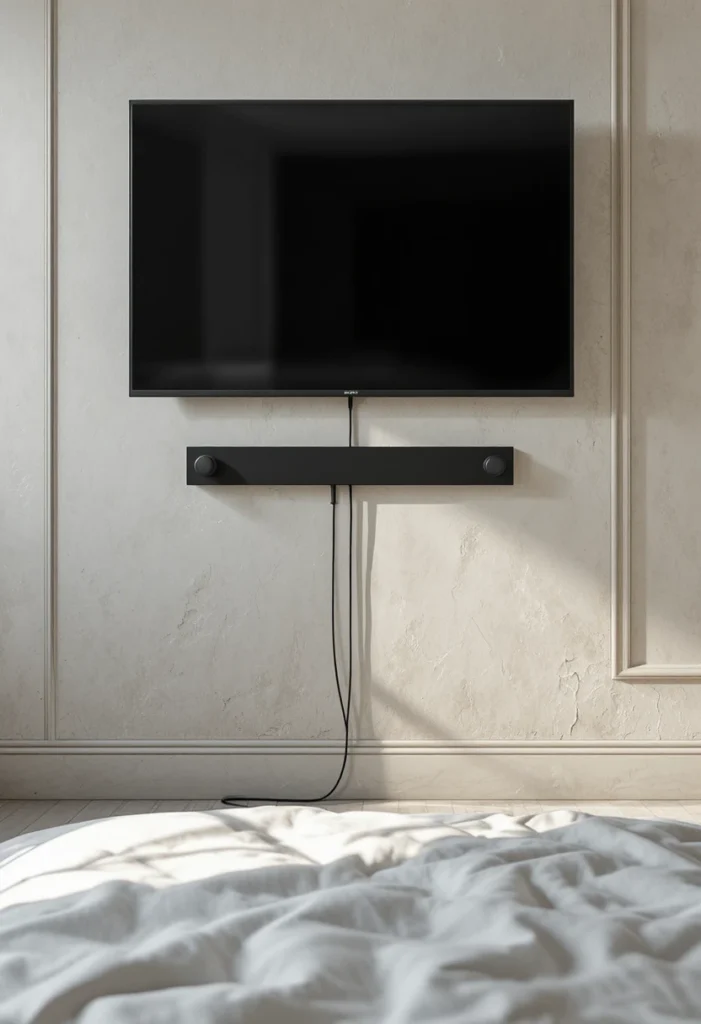  Floating Shelf Below TV Only