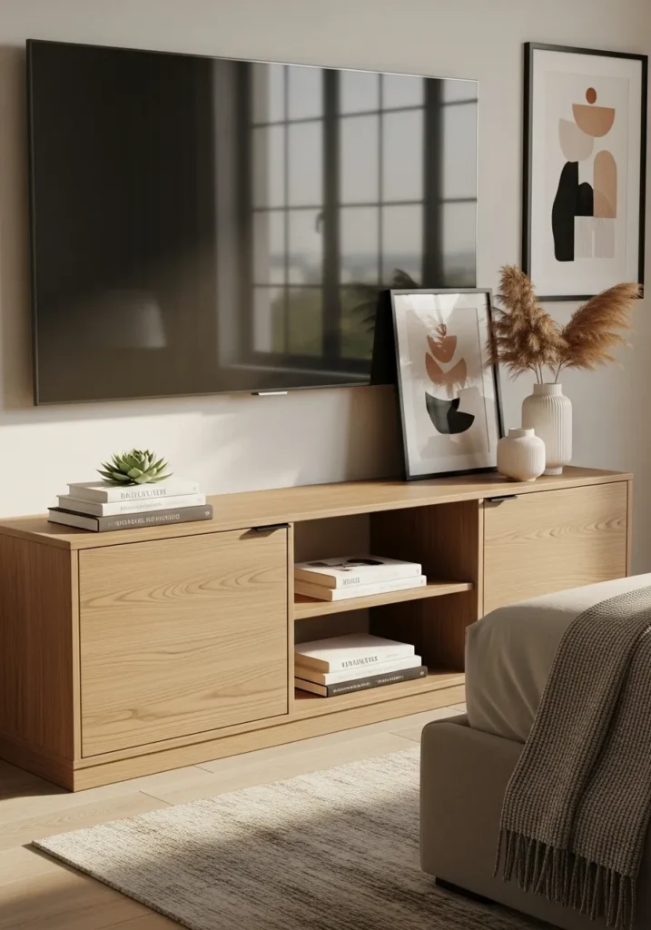 Media Console with O