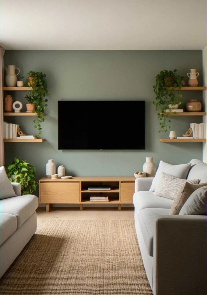 Sage Green and Natural 