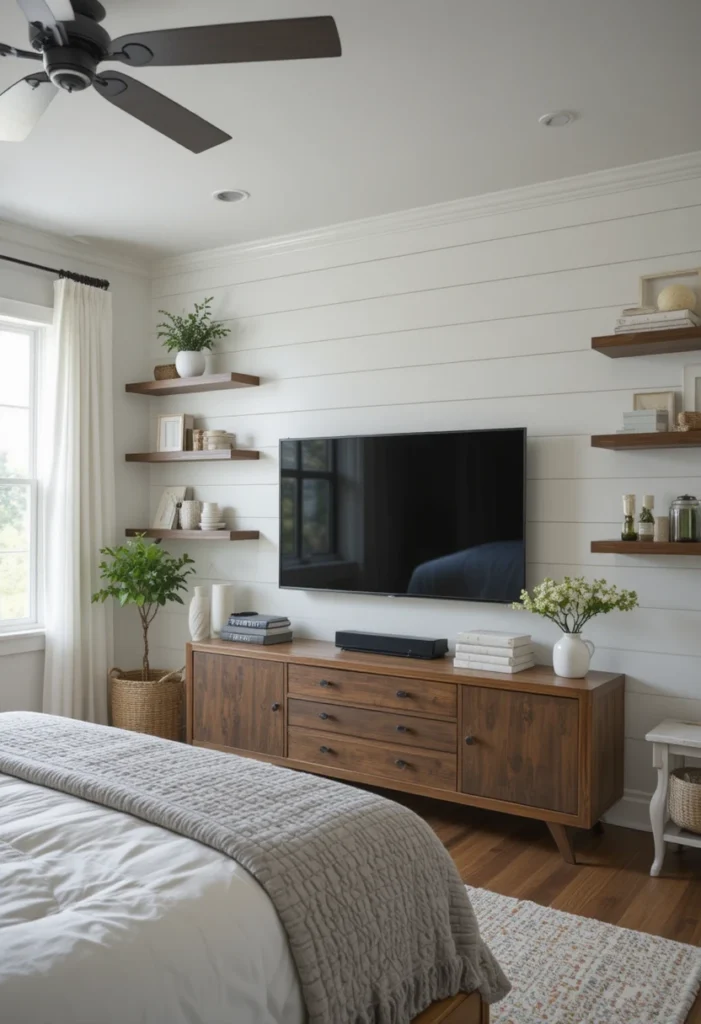 Shiplap Accent Wall