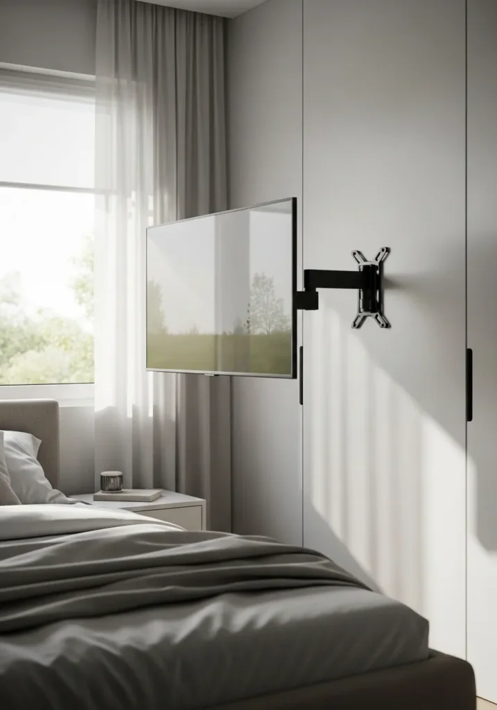 TV on an Articulating Arm