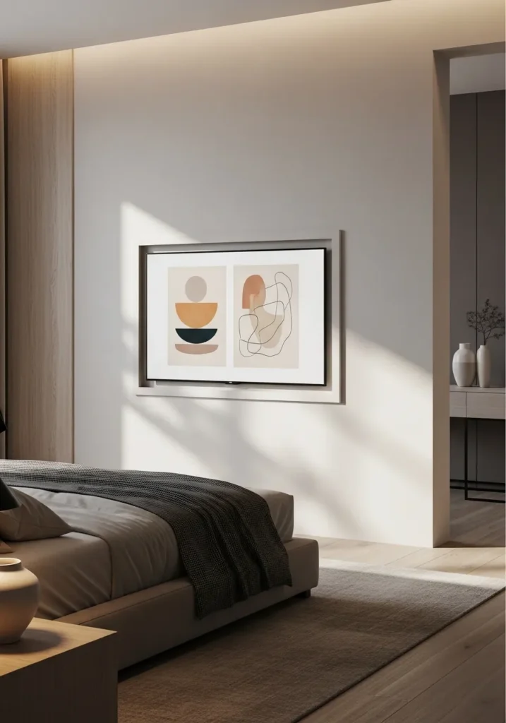 The Disappearing TV Frame