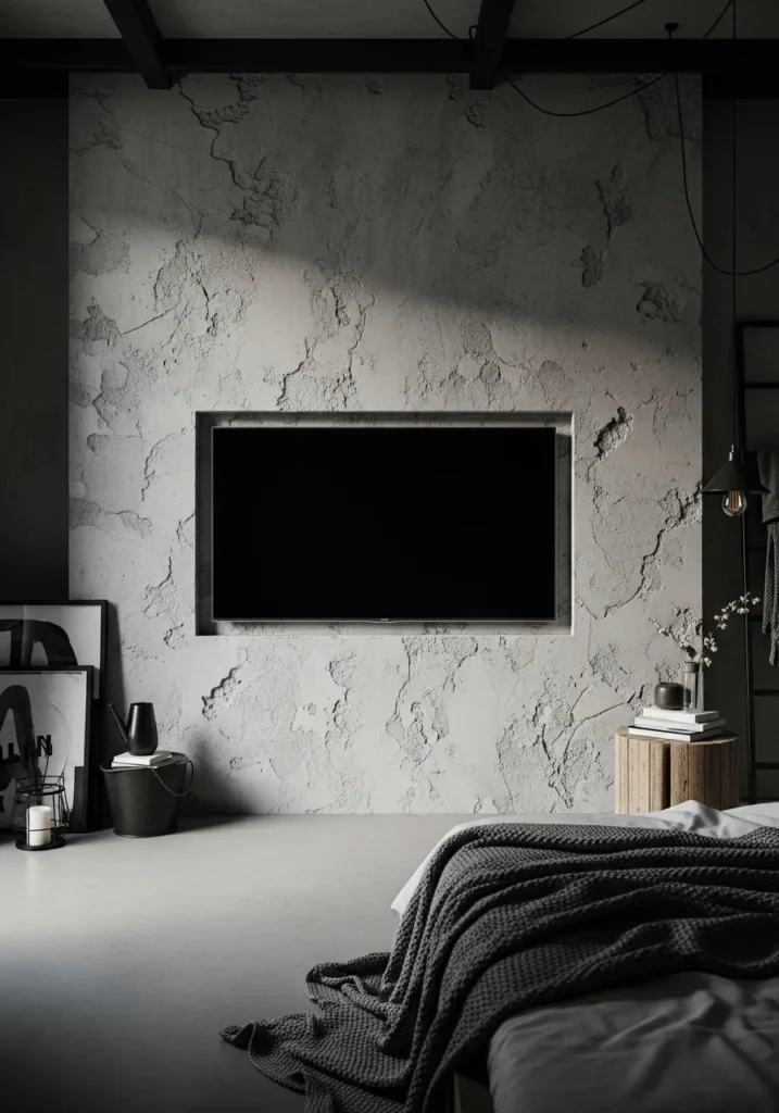 extured Plaster or Concrete Finish