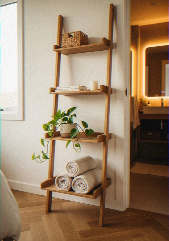 A Ladder Shelf Is One of the Mos