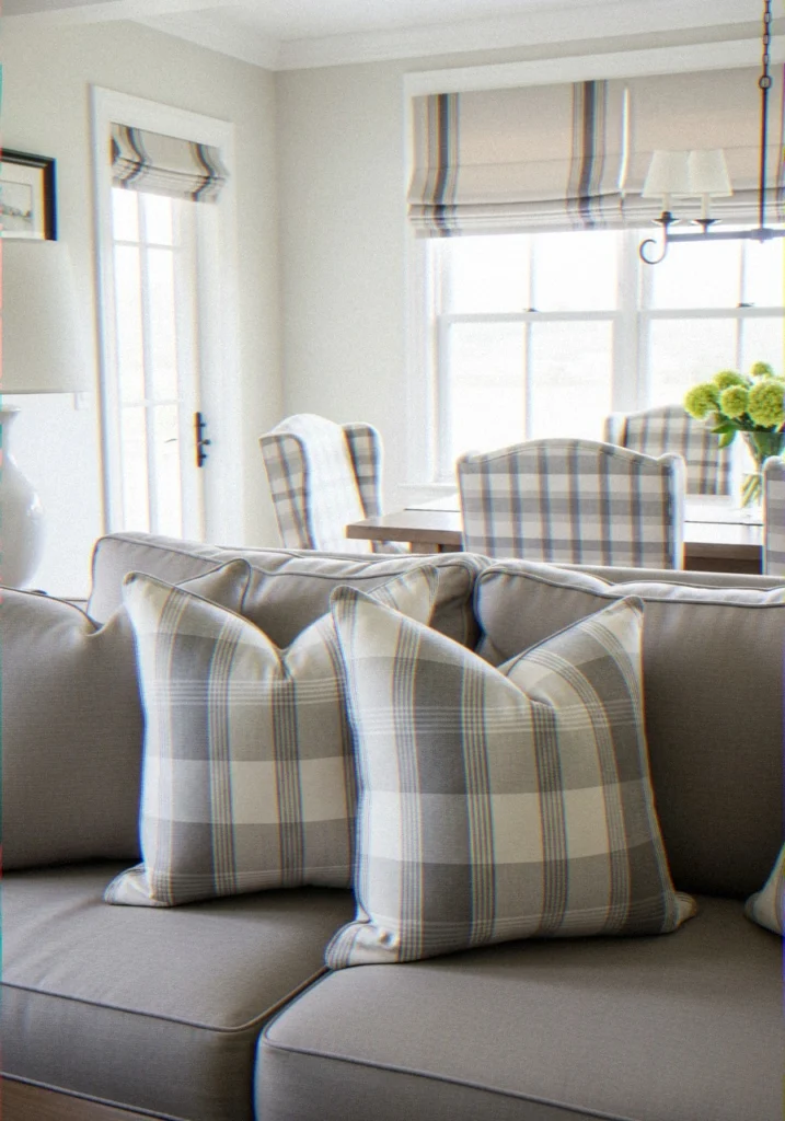Add Ticking Stripe Accents