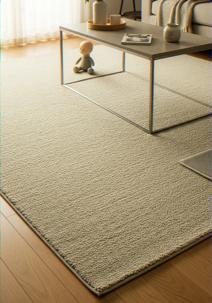 Add a Large Area Rug with 