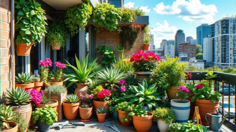 Best Keystone Plants for Urban Balconies