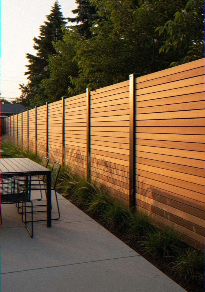 Board-on-Board Privacy Fence