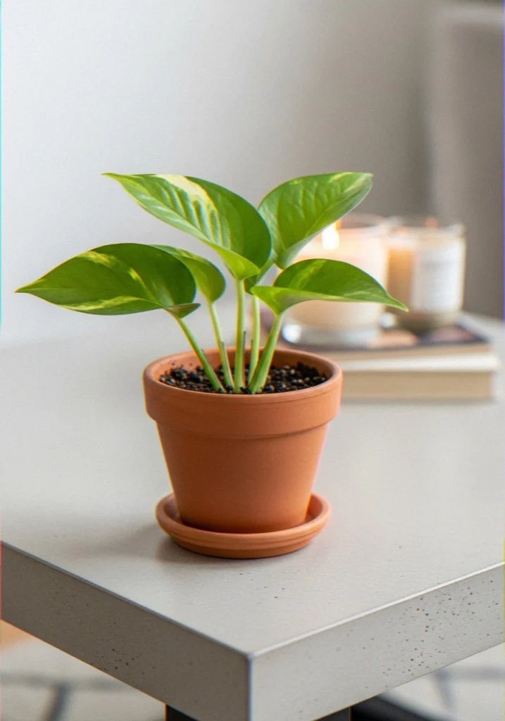 Bring in a Small Potted Plant