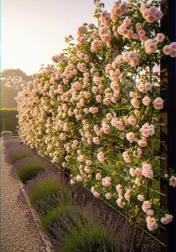 Climbing Vine on Wire