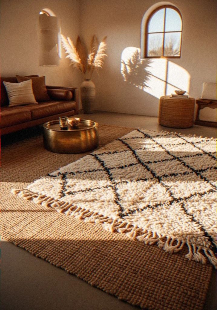 Coordinating Two Rugs in