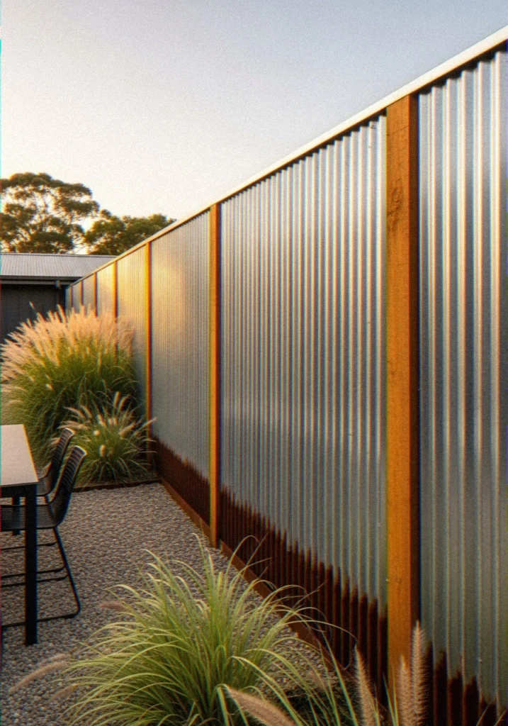 Corrugated Metal F