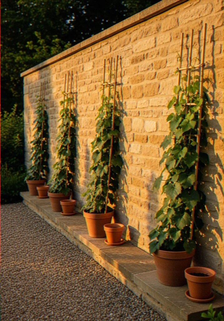 Cucumber Trellis Pictu