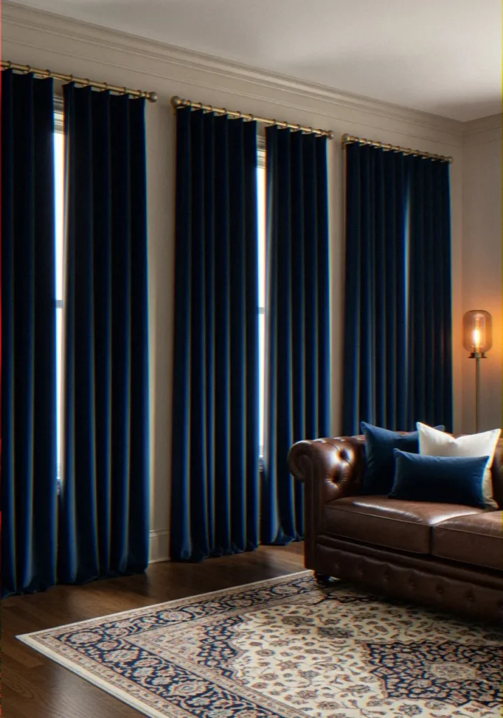 Deep Navy Blue
