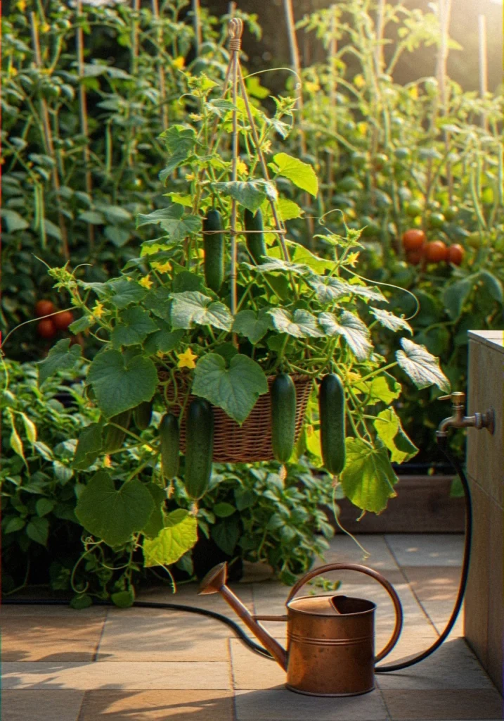 Easy DIY Cucumber Tr