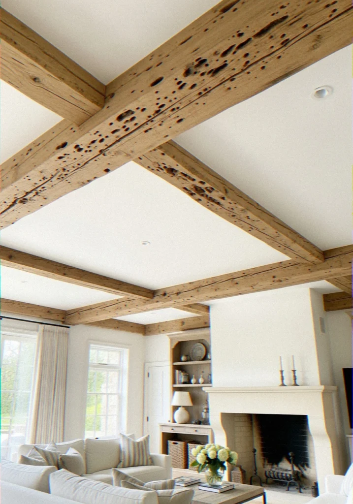 Exposed Wood Beam