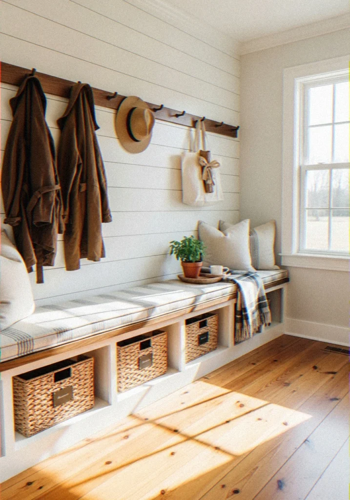 Farmhouse Mudroom