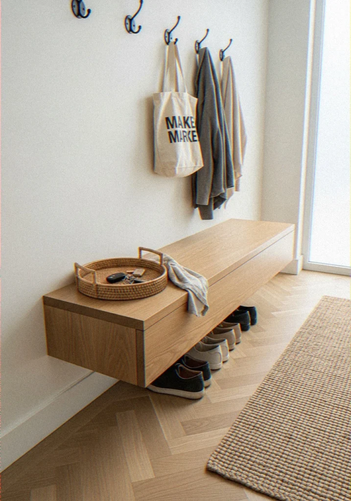 Floating Wall Bench