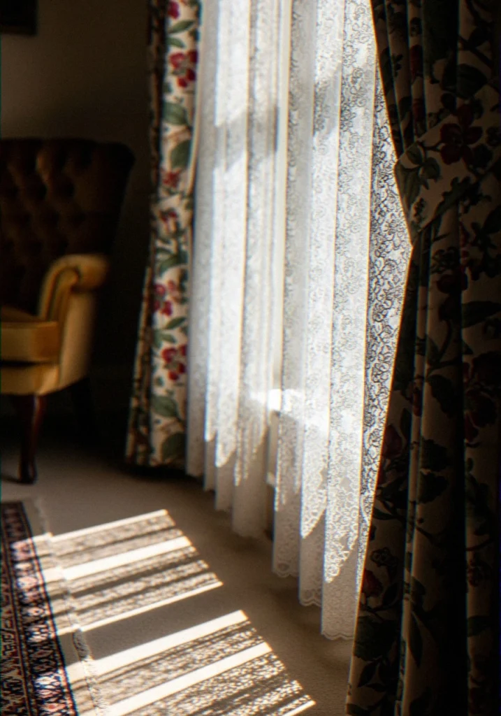 Hang Floral Curtains Floor to Ceiling