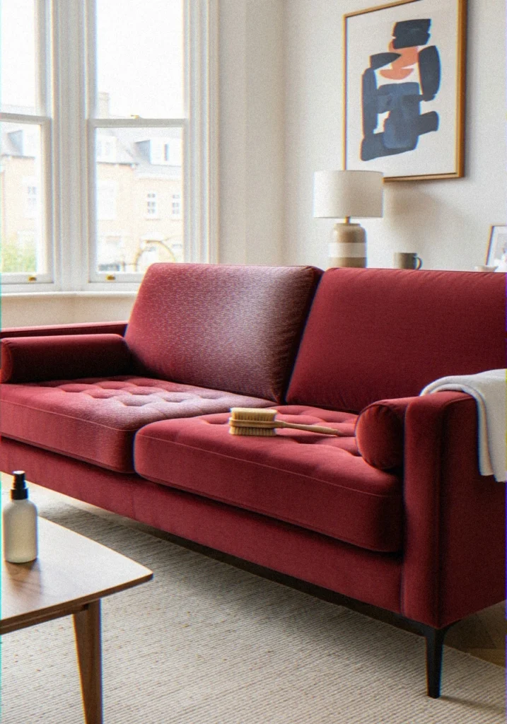 How to Clean a Velvet Sofa 