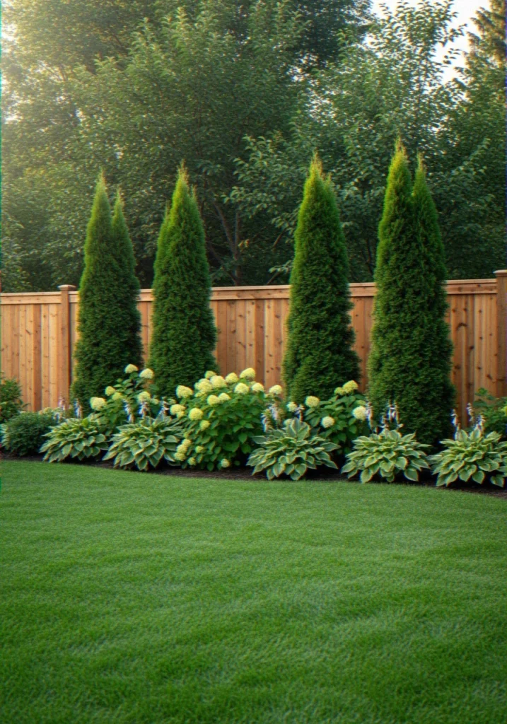 Inexpensive Privacy Fence Idea